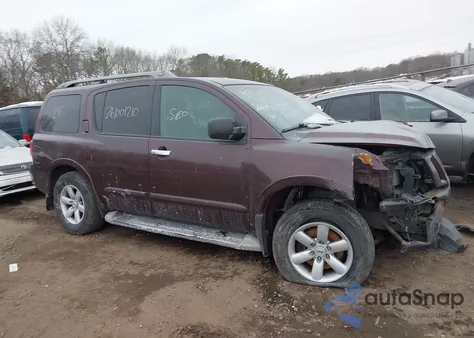 2013 Nissan Armada Sv from USA, damaged, VIN 5N1AA0NC9DN610018